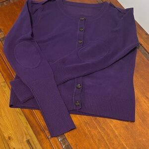 Diane Von Furstenberg Deep Purple Sweater
